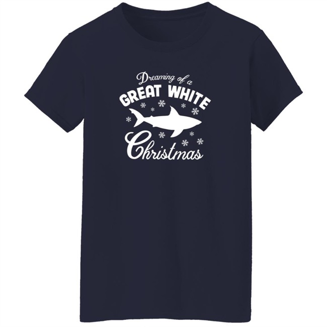 Nigel K Ocearch Dreaming Of A Great White Shark Christmas Shirt Nigel K Ocearch Dreaming Of A Great White Shark Christmas Shirt