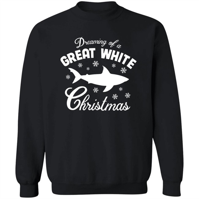 Nigel K Ocearch Dreaming Of A Great White Shark Christmas Shirt Nigel K Ocearch Dreaming Of A Great White Shark Christmas Shirt