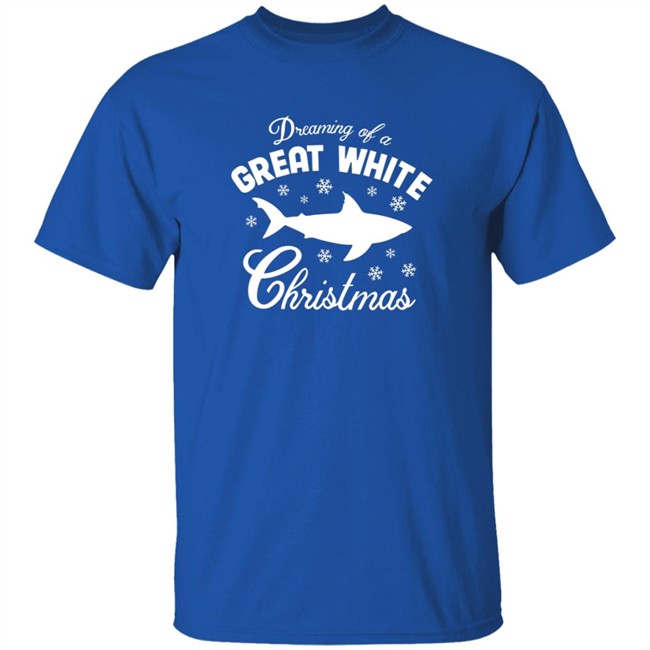 Nigel K Ocearch Dreaming Of A Great White Shark Christmas Shirt Nigel K Ocearch Dreaming Of A Great White Shark Christmas Shirt