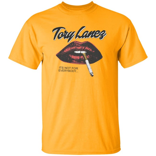Tory Lanez Merch Not For Everybody White T Shirt Tory Lanez Merch Not For Everybody White T Shirt