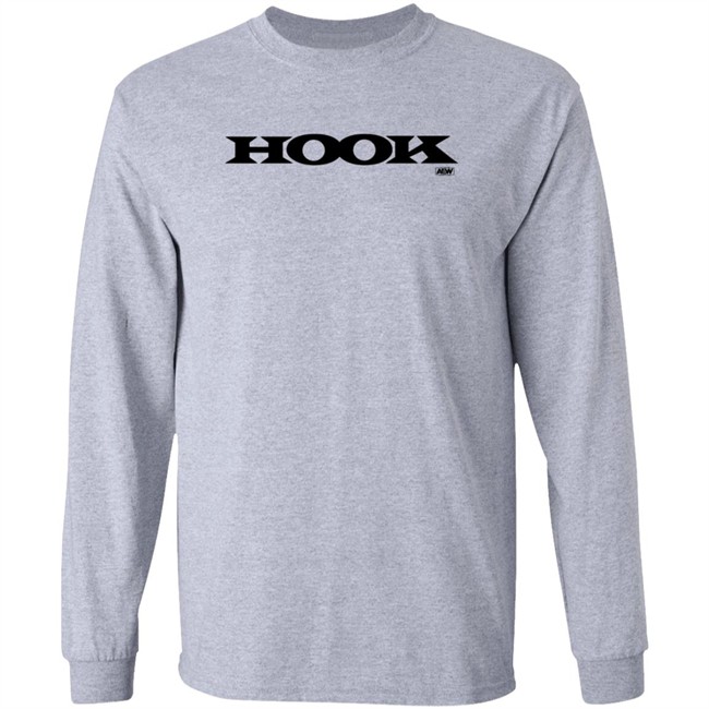 Shop AEW All Elite Wrestling Hook - Hook Logo Shirt Shop AEW All Elite Wrestling Hook - Hook Logo Shirt