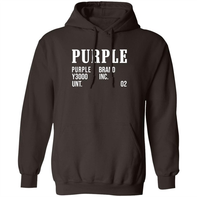 Michael Chel Pupple Purple Brand Y3000 Inc Unt 02 Hoodie Purple Brand Monument Hoodie