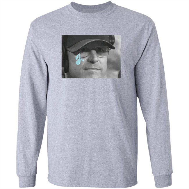 Crying Harbaugh T Shirt Yinzhers Crying Harbaugh T Shirt Yinzhers