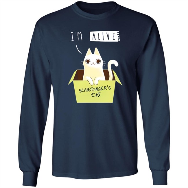 Kristen Drury I'm Alive Schrodinger Cat Shirt Kristen Drury I'm Alive Schrodinger Cat Shirt