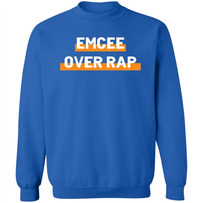 Out Da Box Media Merch Emcee Over Rap Tee Shirt Out Da Box Media Merch Emcee Over Rap Tee Shirt