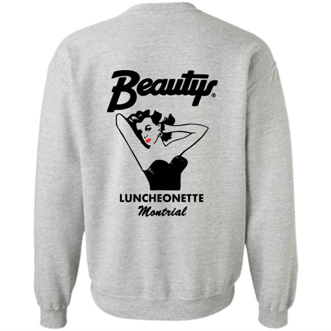 Montreal Brunette Merch Beautys Crewneck Sweatshirt Montreal Brunette Merch Beautys Crewneck Sweatshirt