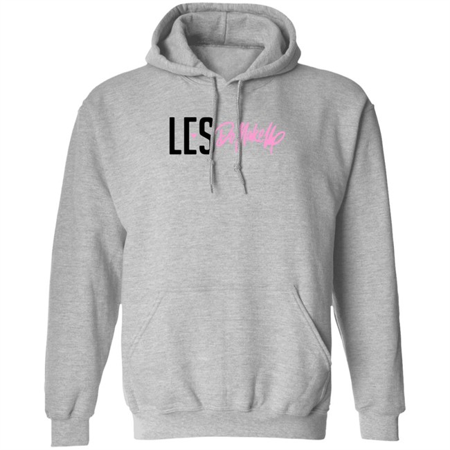 Les Do Makeup Merch Les Do Makeup Gray Hoodie Les Do Makeup Merch Les Do Makeup Gray Hoodie