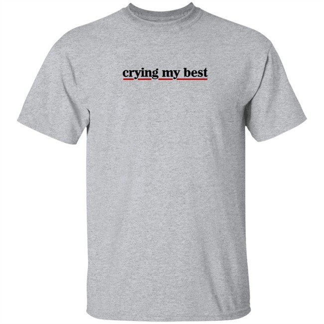 Jarvis Johnson Merch Crying My Best Shirt Jarvis Johnson Merch Crying My Best Shirt