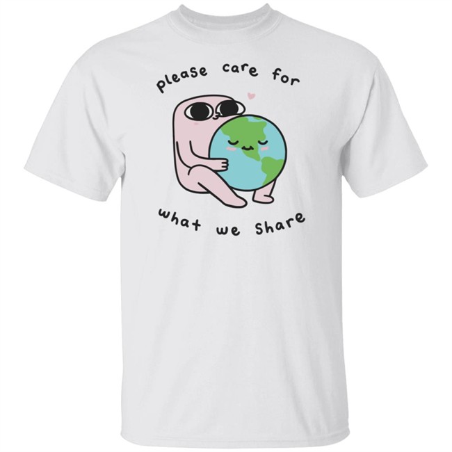 Please Care For What We Share Long Sleeve T Shirt Ketnipz Please Care For What We Share Long Sleeve T Shirt Ketnipz