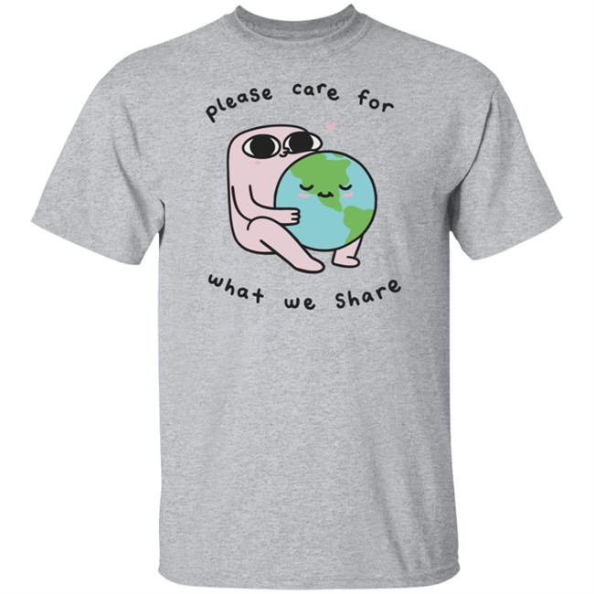 Please Care For What We Share Long Sleeve T Shirt Ketnipz Please Care For What We Share Long Sleeve T Shirt Ketnipz