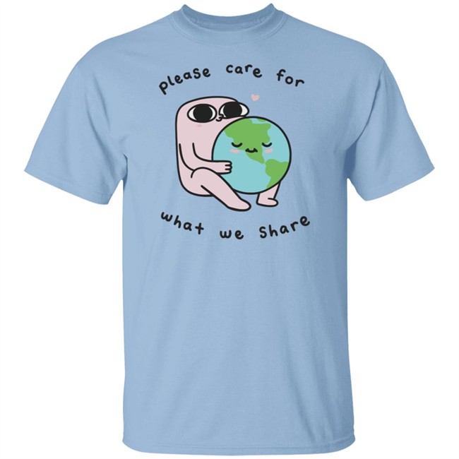 Please Care For What We Share Long Sleeve T Shirt Ketnipz Please Care For What We Share Long Sleeve T Shirt Ketnipz