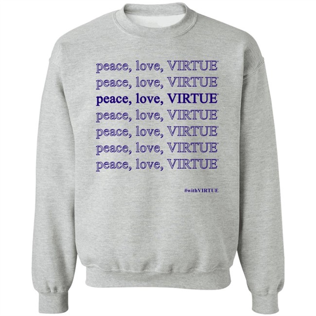Jennifer Garner Peace Love Virtue Shirt Jennifer Garner Peace Love Virtue Shirt