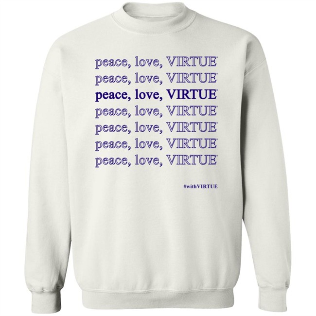 Jennifer Garner Peace Love Virtue Shirt Jennifer Garner Peace Love Virtue Shirt