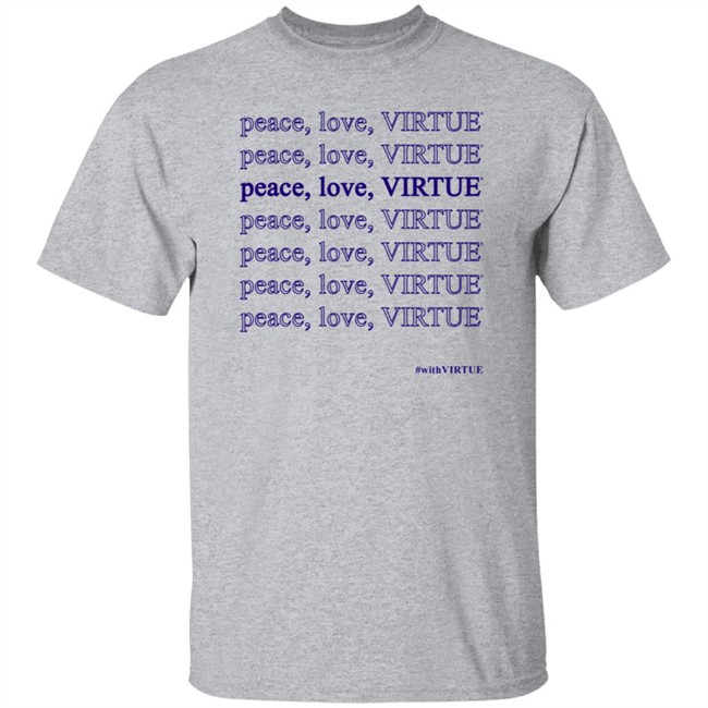 Jennifer Garner Peace Love Virtue Shirt Jennifer Garner Peace Love Virtue Shirt
