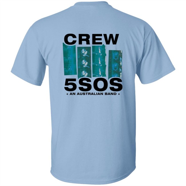 5Sos Store We Need Crew Tee Shirt White 5Sos Store We Need Crew Tee Shirt White