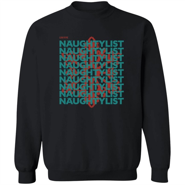 Liampayne Officia Merch Naughty List T Shirt Liampayne Officia Merch Naughty List T Shirt