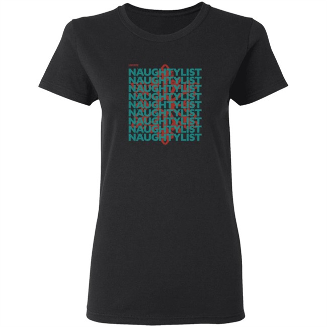 Liampayne Officia Merch Naughty List T Shirt Liampayne Officia Merch Naughty List T Shirt