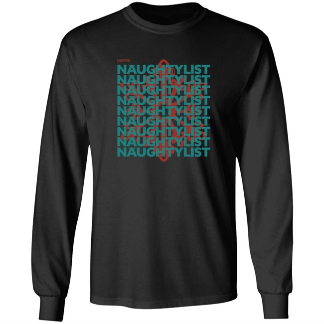 Liampayne Officia Merch Naughty List T Shirt Liampayne Officia Merch Naughty List T Shirt