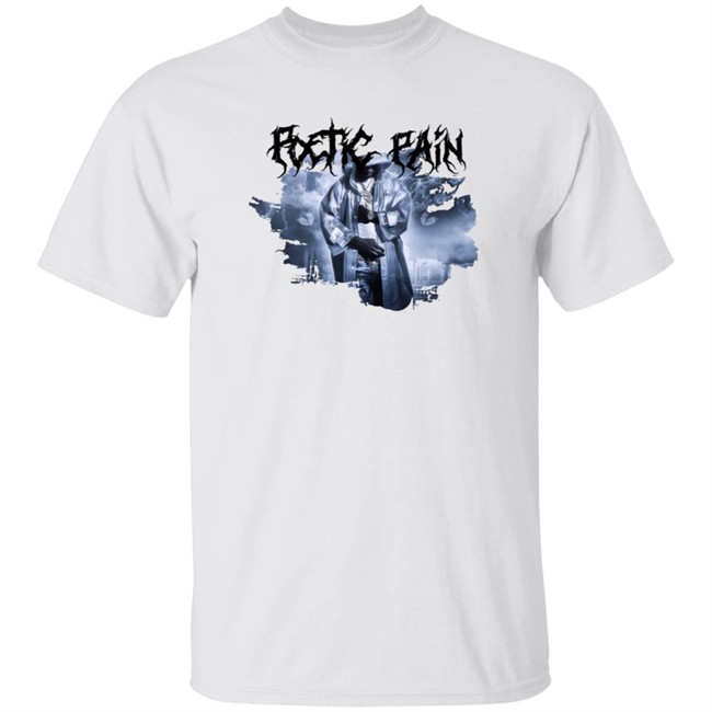 Toosii2x Merch Poetic Pain Album Art White T Shirt Toosii2x Merch Poetic Pain Album Art White T Shirt
