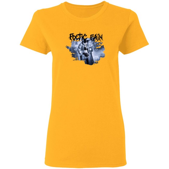 Toosii2x Merch Poetic Pain Album Art White T Shirt Toosii2x Merch Poetic Pain Album Art White T Shirt