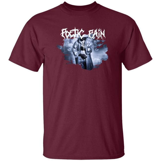 Toosii2x Merch Poetic Pain Album Art Black T Shirt Toosii2x Merch Poetic Pain Album Art Black T Shirt
