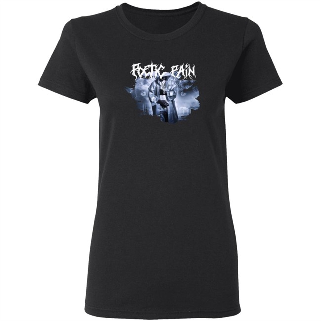 Toosii2x Merch Poetic Pain Album Art Black T Shirt Toosii2x Merch Poetic Pain Album Art Black T Shirt