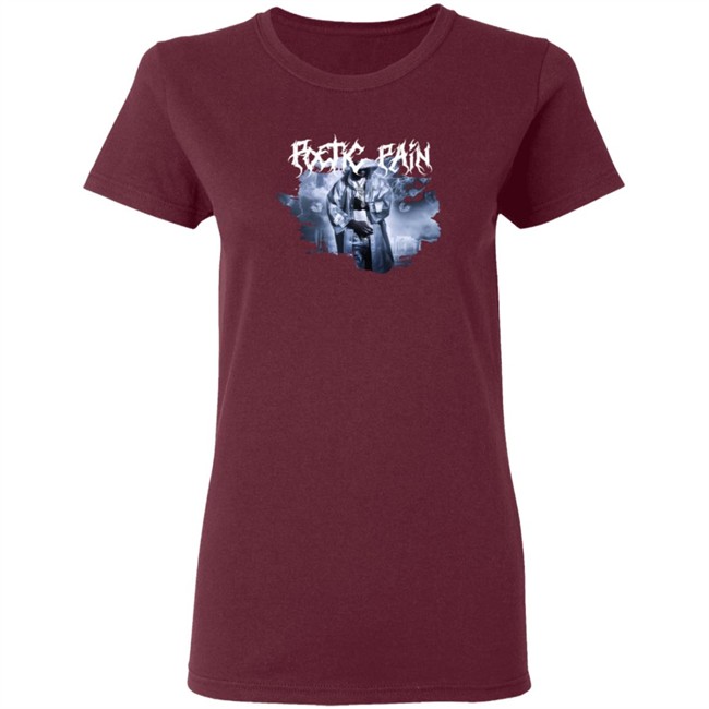 Toosii2x Merch Poetic Pain Album Art Black T Shirt Toosii2x Merch Poetic Pain Album Art Black T Shirt