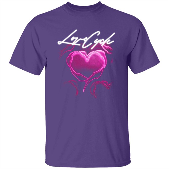 Toosii Merch Love Cycle Purple T Shirt Toosii Merch Love Cycle Purple T Shirt