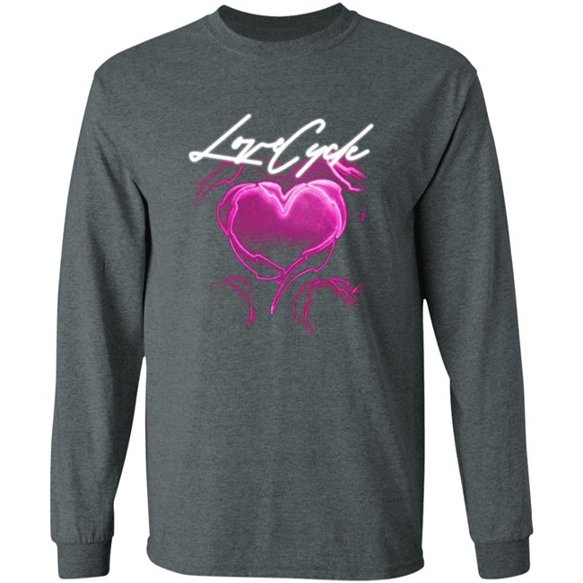 Toosii Merch Love Cycle Purple T Shirt Toosii Merch Love Cycle Purple T Shirt
