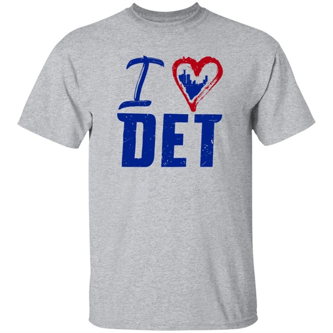 Detroit Pistons I Love Det Shirt I Heart Det T Shirt Fan Detroit Pistons I Love Det Shirt I Heart Det T Shirt Fan