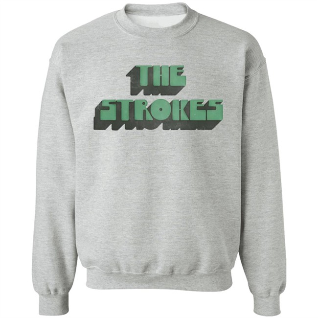 The Strokes Merch The Strokes Vintage Text T Shirt The Strokes Merch The Strokes Vintage Text T Shirt