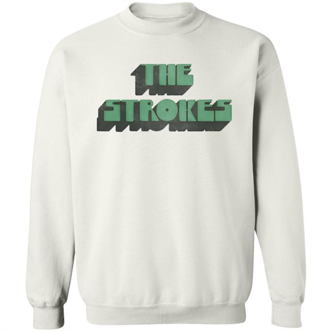 The Strokes Merch The Strokes Vintage Text T Shirt The Strokes Merch The Strokes Vintage Text T Shirt