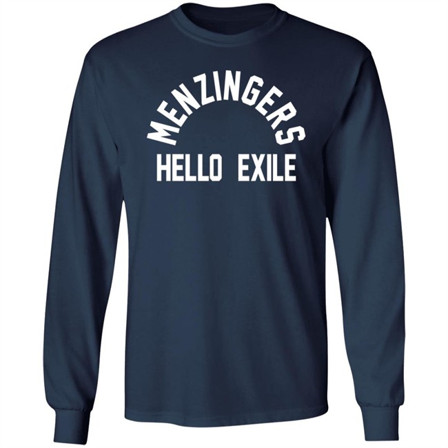 The Menzingers Menzingers Hello Exile Hoodie The Menzingers Menzingers Hello Exile Hoodie