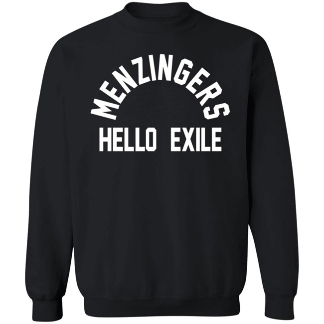The Menzingers Menzingers Hello Exile Hoodie The Menzingers Menzingers Hello Exile Hoodie