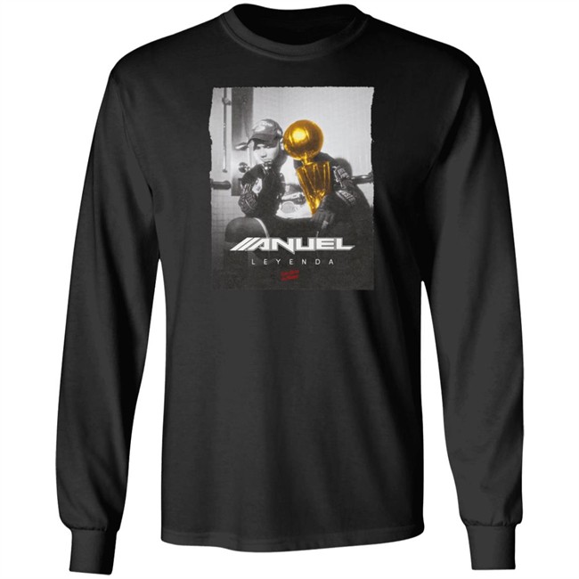 Anuel AA Merch Leyenda Campeón Blanca Camiseta Shirt Anuel AA Merch Leyenda Campeón Blanca Camiseta Shirt