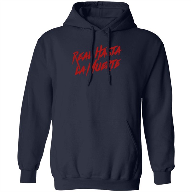 Anuel AA Merch Real Hasta La Muerte Hoodie Sweatshirt Anuel AA Merch Real Hasta La Muerte Hoodie Sweatshirt