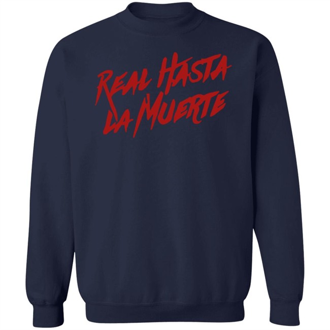 Anuel AA Merch Real Hasta La Muerte Hoodie Sweatshirt Anuel AA Merch Real Hasta La Muerte Hoodie Sweatshirt
