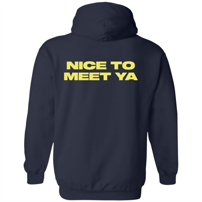 Niall Horan Heartbreak Weather Merch Nice To Meet Ya Hoodie Niall Horan Heartbreak Weather Merch Nice To Meet Ya Hoodie