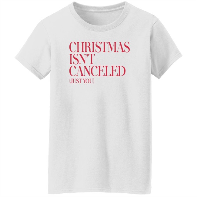 Kelly Clarkson Merch Christmas Isn't Canceled Hoodie Kelly Clarkson Merch Christmas Isn't Canceled Hoodie