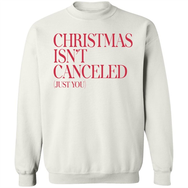 Kelly Clarkson Merch Christmas Isn't Canceled Hoodie Kelly Clarkson Merch Christmas Isn't Canceled Hoodie