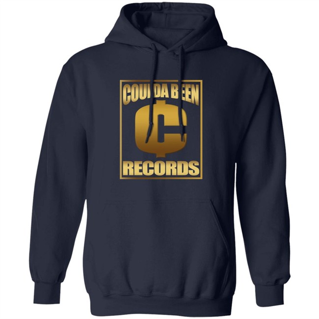 Limited Edition Druski2funny Merch Coulda Been Records Gold Hoodie Limited Edition Druski2funny Merch Coulda Been Records Gold Hoodie