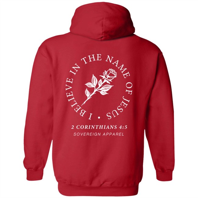 Limited Edition Sovereign Apparel Rose Black And Red Hoodie Limited Edition Sovereign Apparel Rose Black And Red Hoodie