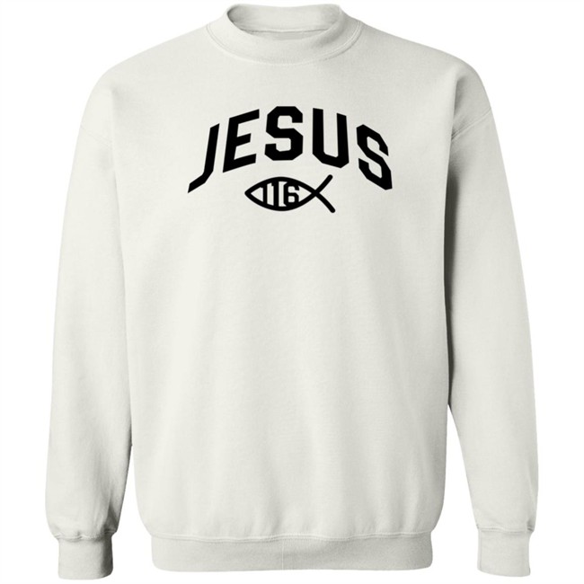 Jesus 116 Crewneck Sweatshirt Lecrae Store Merch Jesus 116 Crewneck Sweatshirt Lecrae Store Merch
