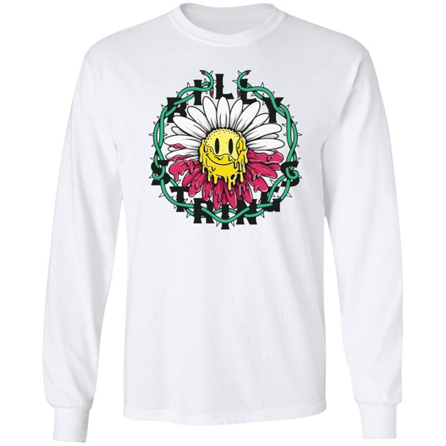 Billy Strings Merch Red Daisy Crewneck Sweatshirt Billy Strings Merch Red Daisy Crewneck Sweatshirt