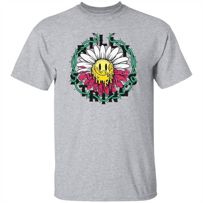 Billy Strings Merch Red Daisy Crewneck Sweatshirt Billy Strings Merch Red Daisy Crewneck Sweatshirt