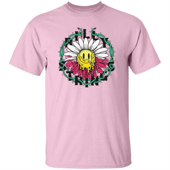 Billy Strings Merch Red Daisy Crewneck Sweatshirt Billy Strings Merch Red Daisy Crewneck Sweatshirt