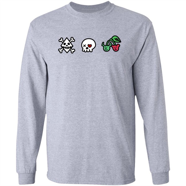 Famorie Gift Shop Memento Mories Three Logos Sweatshirt Hoodie Famorie Gift Shop Memento Mories Three Logos Sweatshirt Hoodie