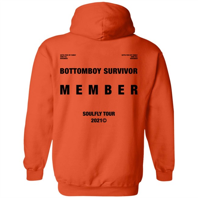 Rod Wave Merch Survivor Hoodie Orange Gotta Feed My Family Gone Till November Bottomboy Survivor Member Soulfly Tour 2021 Rod Wave Official Rod Wave Merch Survivor Hoodie Orange Gotta Feed My Family Gone Till November Bottomboy Survivor Member Soulfly Tour 2021 Rod Wave Official