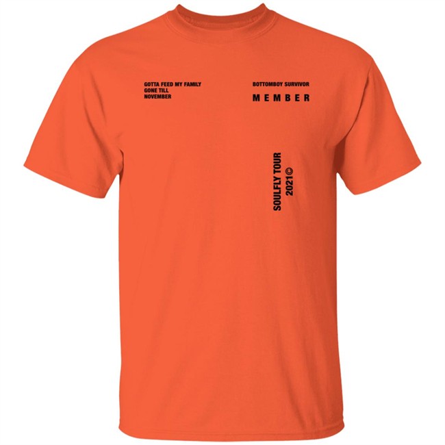 Rod Wave Merch Survivor Hoodie Orange Gotta Feed My Family Gone Till November Bottomboy Survivor Member Soulfly Tour 2021 Rod Wave Official Rod Wave Merch Survivor Hoodie Orange Gotta Feed My Family Gone Till November Bottomboy Survivor Member Soulfly Tour 2021 Rod Wave Official