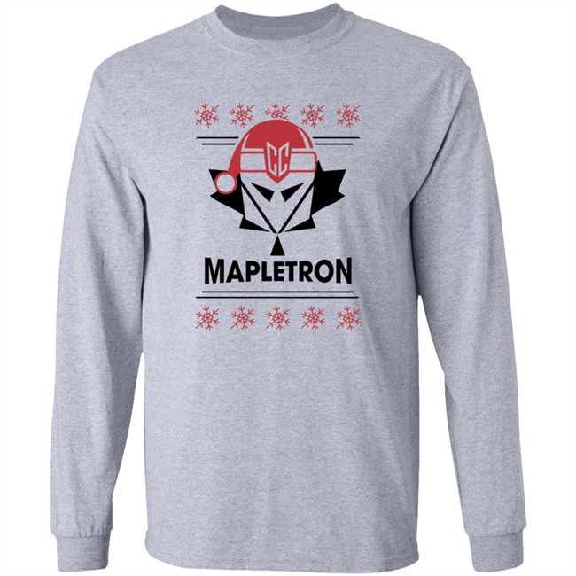 Teamclaypool Merch Chase Claypool Mapletron Xmas New Shirt Teamclaypool Merch Chase Claypool Mapletron Xmas New Shirt